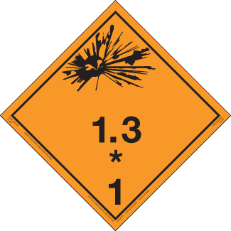 Class 1.3 – Explosives, Major Fire