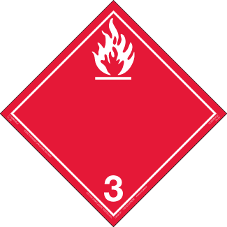 Class 3 – Flammable Liquid
