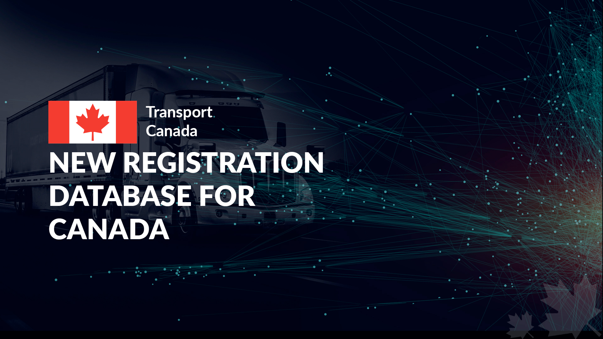 Canada – Publication of Proposed Amendments to the Transportation of Dangerous Goods Regulations (Registration Database)
