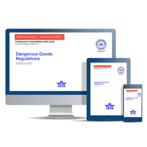 IATA Dangerous Goods Regulations 65th Edition (2024) Digital E-Book
